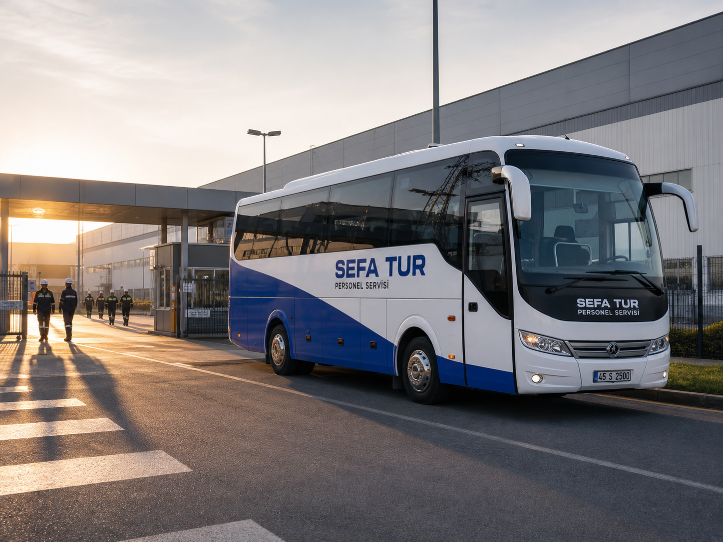 Sefa Tur personel servisi fabrika vardiya operasyonu